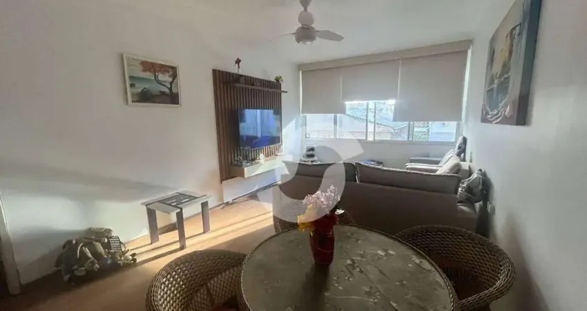 Apartamento com 2 dormitórios à venda, 80 m² por r$ 520.000,00 - icaraí - niterói/rj