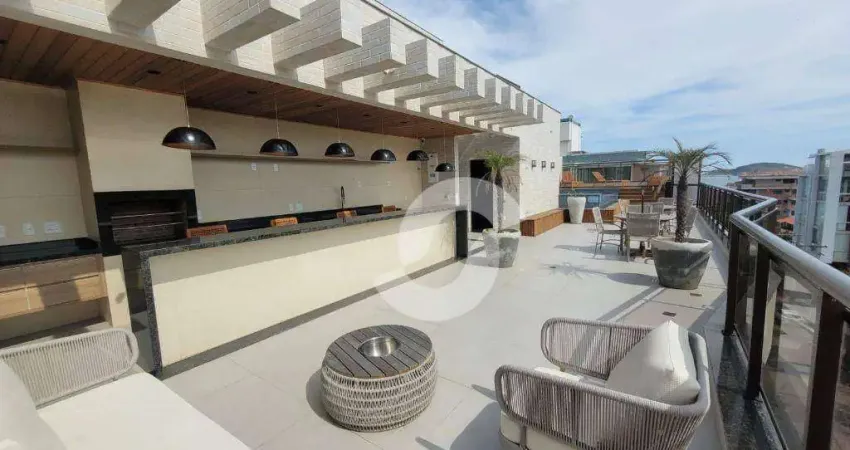 Apartamento com 2 dormitórios à venda, 63 m² por r$ 830.000,00 - piratininga - niterói/rj