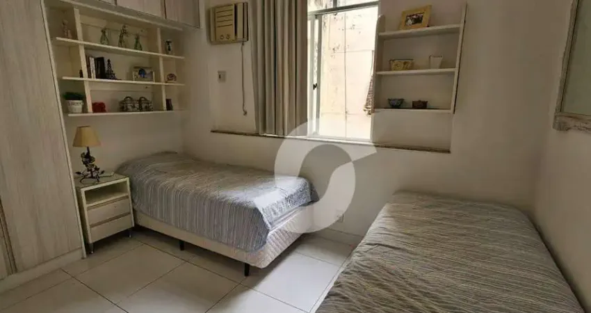 Ótimo apartamento com 1 dormitório à venda, 35 m² por r$ 280.000 - icaraí - niterói/rj