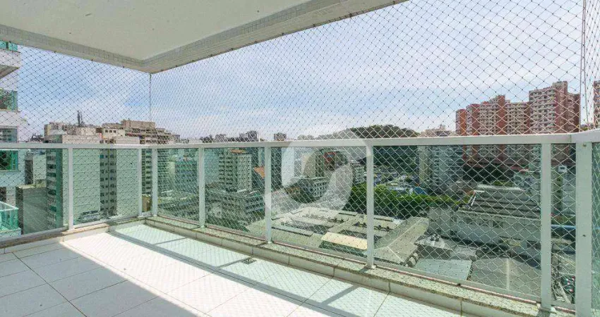 Excelente apartamento com 2 dormitórios à venda, 93 m² por r$ 990.000 - icaraí - niterói/rj