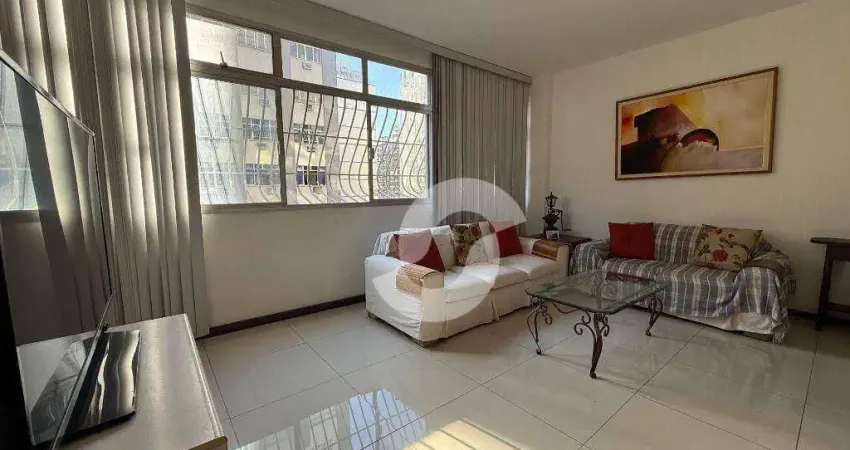 Apartamento com 3 dormitórios à venda, 147 m² por r$ 1.000.000,00 - icaraí - niterói/rj
