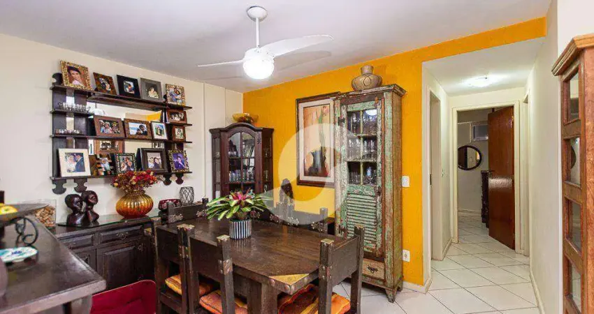 Apartamento com 2 dormitórios à venda, 120 m² por r$ 645.000,00 - icaraí - niterói/rj