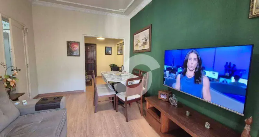 Apartamento com 3 dormitórios à venda, 90 m² por r$ 430.000,00 - centro - niterói/rj