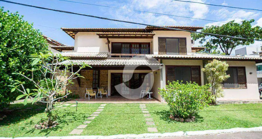 Casa com 5 dormitórios à venda, 360 m² por r$ 2.300.000,00 - itacoatiara - niterói/rj