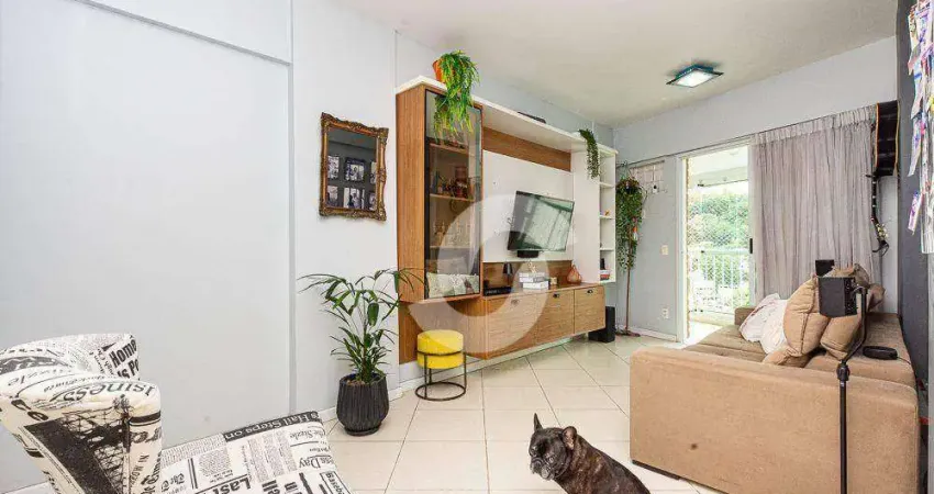 Apartamento com 2 dormitórios à venda, 72 m² por r$ 499.900,00 - santa rosa - niterói/rj