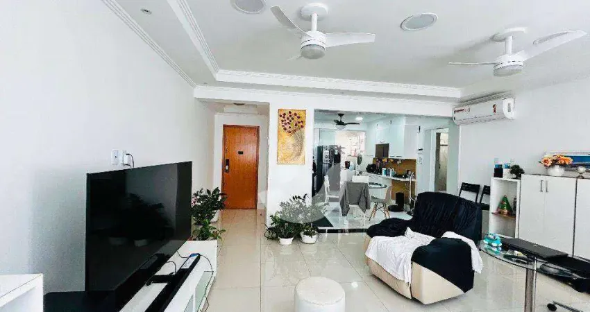 Apartamento com 3 dormitórios à venda, 120 m² por r$ 1.200.000,00 - icaraí - niterói/rj