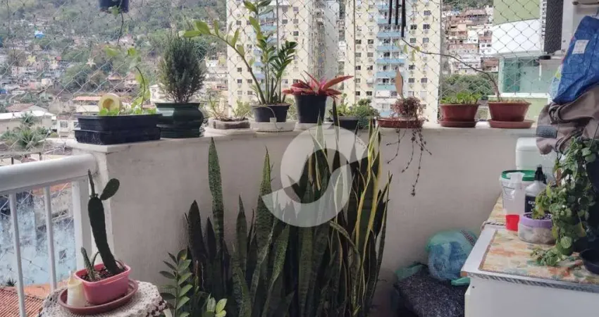 Apartamento com 2 quartos à venda, 58 m² por r$ 460.000 - santa rosa - niterói/rj