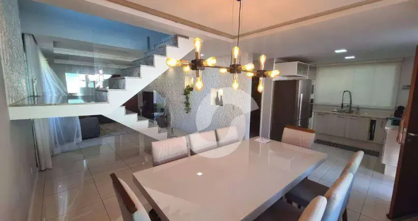 Casa com 4 dormitórios à venda, 255 m² por r$ 700.000,00 - várzea das moças - niterói/rj
