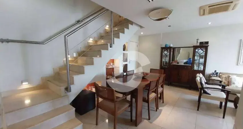 Cobertura com 3 dormitórios à venda, 280 m² por r$ 2.200.000,00 - icaraí - niterói/rj