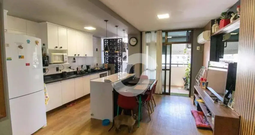 Apartamento com 2 dormitórios à venda, 80 m² por r$ 680.000,00 - icaraí - niterói/rj