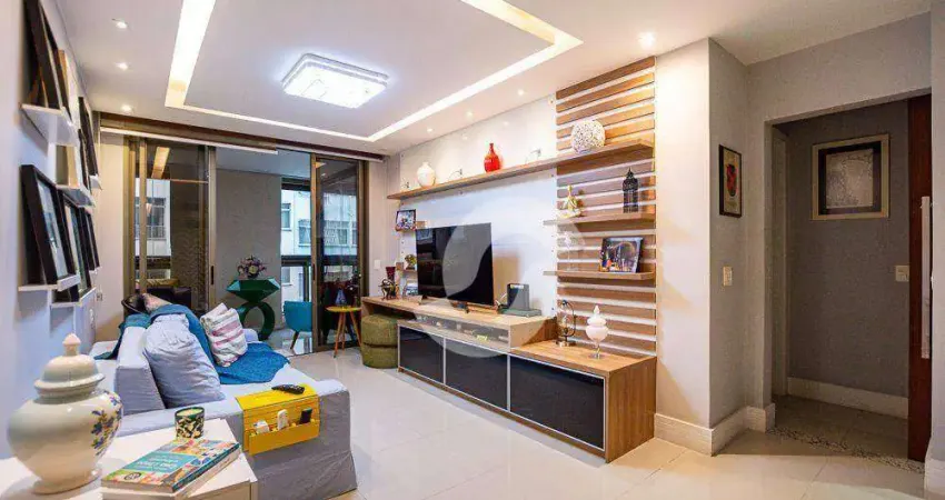 Apartamento à venda, 144 m² por r$ 2.100.000,00 - icaraí - niterói/rj