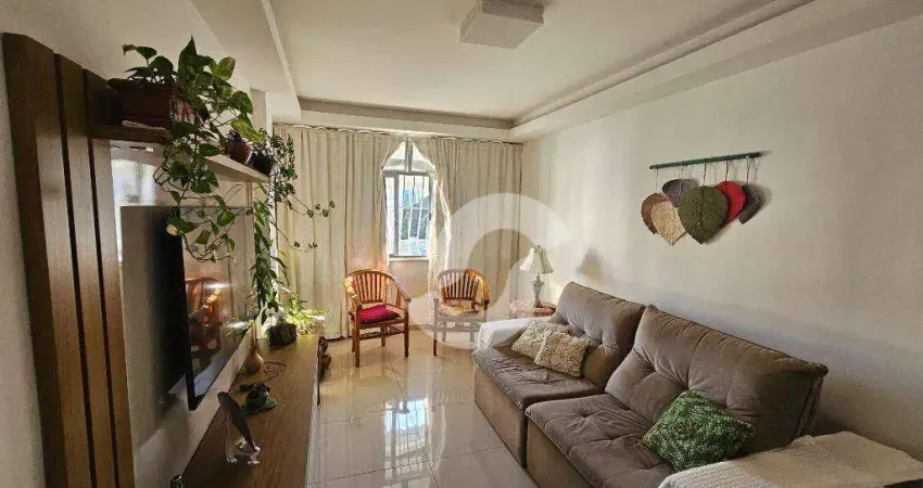 Apartamento com 2 dormitórios à venda, 80 m² por r$ 480.000,00 - icaraí - niterói/rj