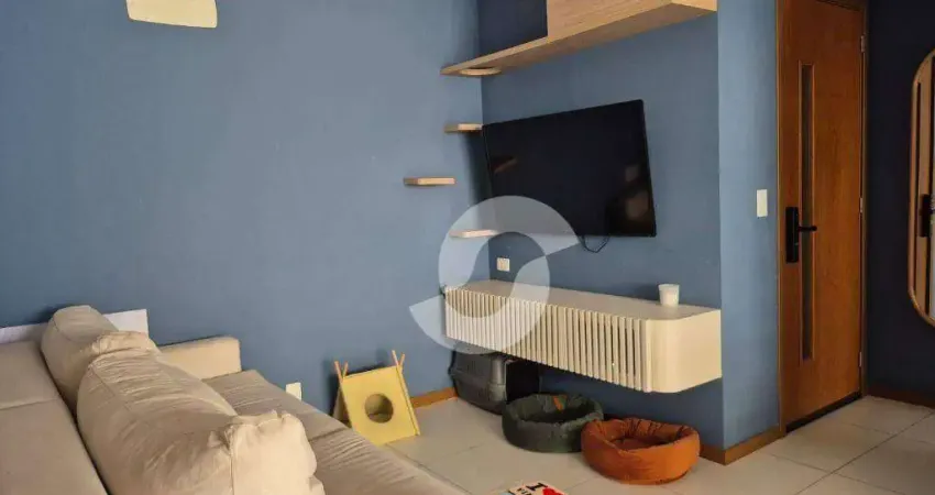 Apartamento com 2 dormitórios (1suíte) à venda por r$ 925.000 - icaraí - niterói/rj