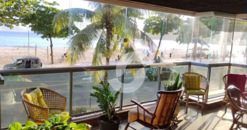 4 suites e 4 vagas à venda frontal ao mar da praia de icaraí - niteroi/rj