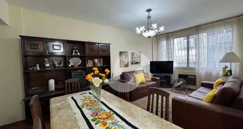 Apartamento com 2 dormitórios à venda, 148 m² por r$ 665.000,00 - icaraí - niterói/rj