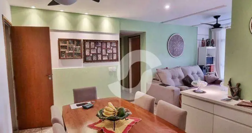 Apartamento com 2 dormitórios à venda, 87 m² por r$ 880.000,00 - jardim icaraí - niterói/rj