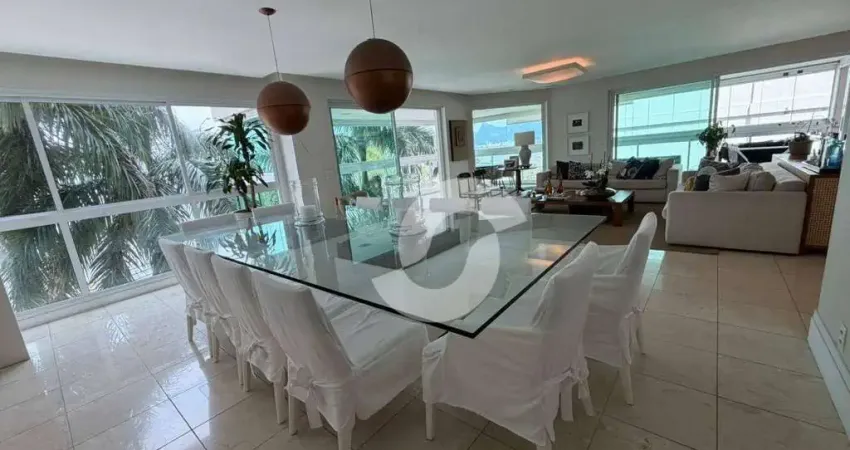 Apartamento com 4 dormitórios à venda, 423 m² por r$ 4.500.000,00 - boa viagem - niterói/rj
