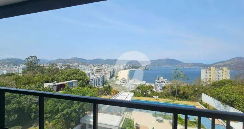 Studio com 1 dormitório à venda, 40 m² por r$ 600.000,00 - ingá - niterói/rj