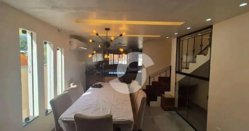 Casa com 3 dormitórios à venda, 164 m² por r$ 650.000,00 - cafubá - niterói/rj