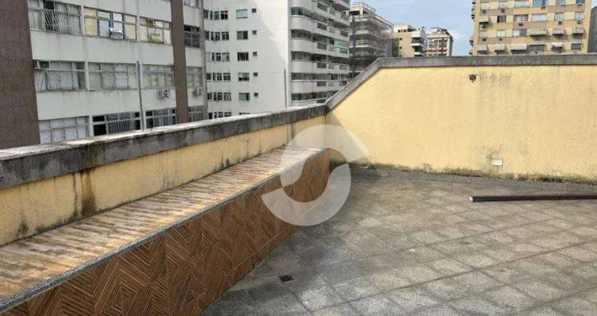 Cobertura com 3 dormitórios à venda, 128 m² por r$ 850.000,00 - icaraí - niterói/rj