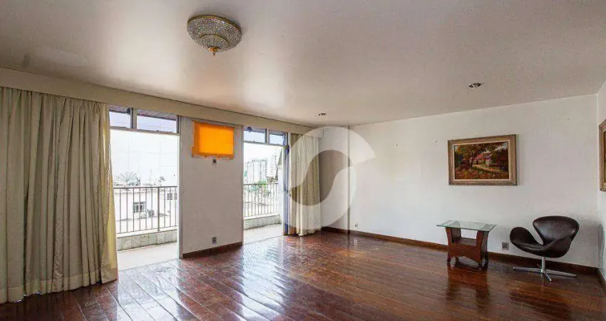 Apartamento com 4 dormitórios à venda, 190 m² por r$ 1.400.000,00 - icaraí - niterói/rj