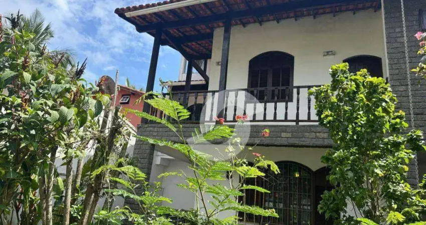 Casa com 3 dormitórios à venda na entrada de itacoatiara., 316 m² por r$ 1.250.000 - itaipu - niterói/rj