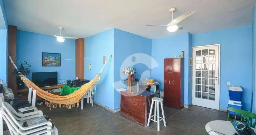 Cobertura triplex com 3 dormitórios à venda, 175 m² por r$ 750.000 - santa rosa - niterói/rj