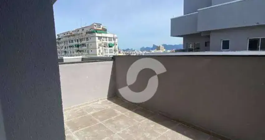 Cobertura com 2 dormitórios à venda, 60 m² por r$ 680.000,00 - santa rosa - niterói/rj