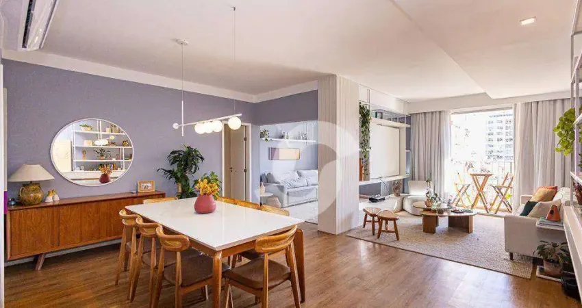 Apartamento alto padrão no coração de icaraí, a duas quadras da praia!