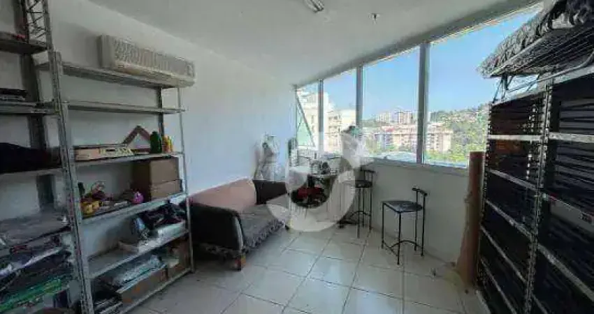 Sala à venda, 28 m² por r$ 150.000 - santa rosa - niterói/rj-regia previlegiada