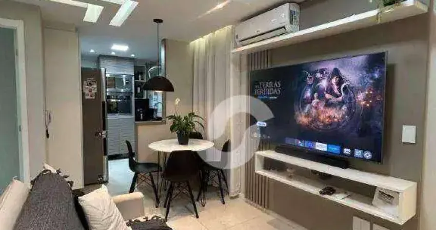 Apartamento com 2 dormitórios à venda, 40 m² por r$ 250.000,00 - vila lage - são gonçalo/rj