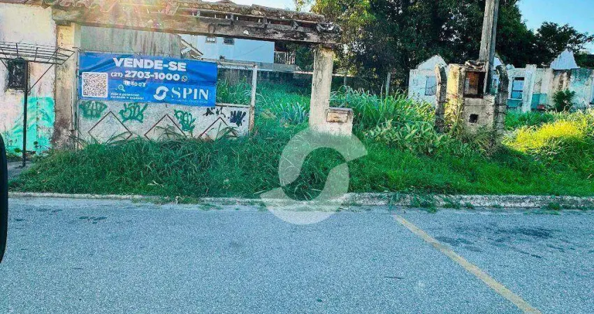 Terreno à venda, 1124 m² por r$ 800.000,00 - flamengo - maricá/rj