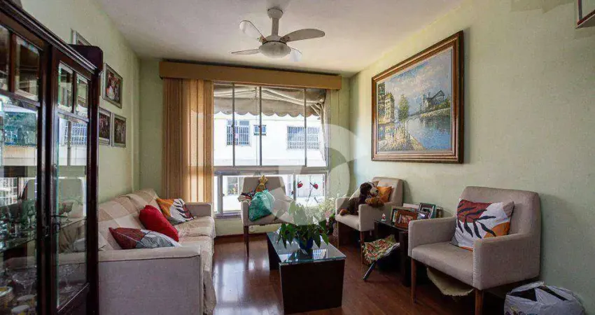 Apartamento com 3 dormitórios à venda, 170 m² por r$ 750.000,00 - santa rosa - niterói/rj