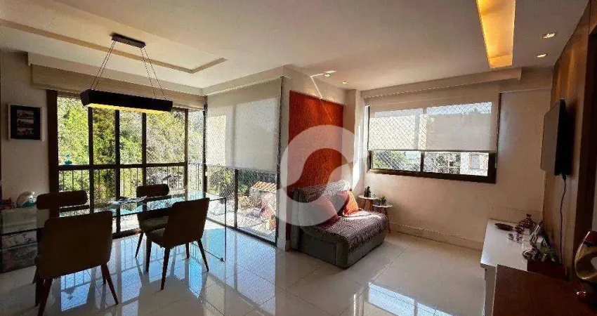 Cobertura com 2 dormitórios à venda, 128 m² por r$ 960.000,00 - gragoatá - niterói/rj