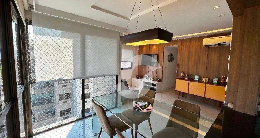 Cobertura com 2 dormitórios à venda, 128 m² por r$ 960.000,00 - gragoatá - niterói/rj