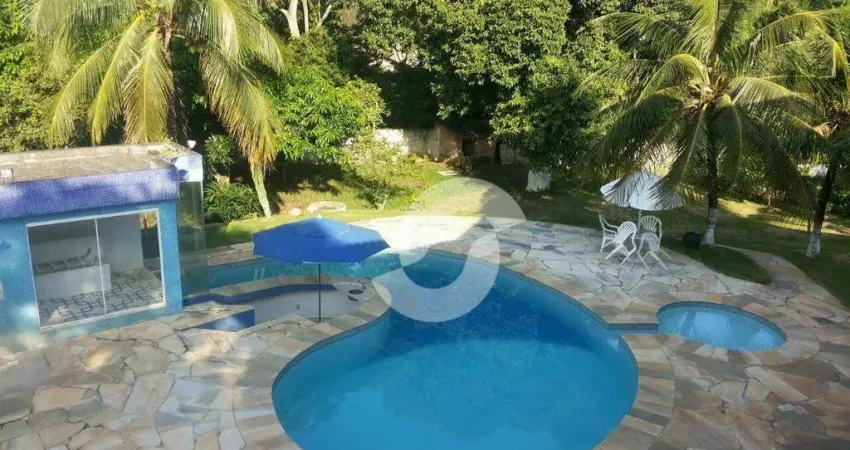 Casa com 5 dormitórios à venda, 684 m² por r$ 1.500.000,00 - bom retiro - maricá/rj