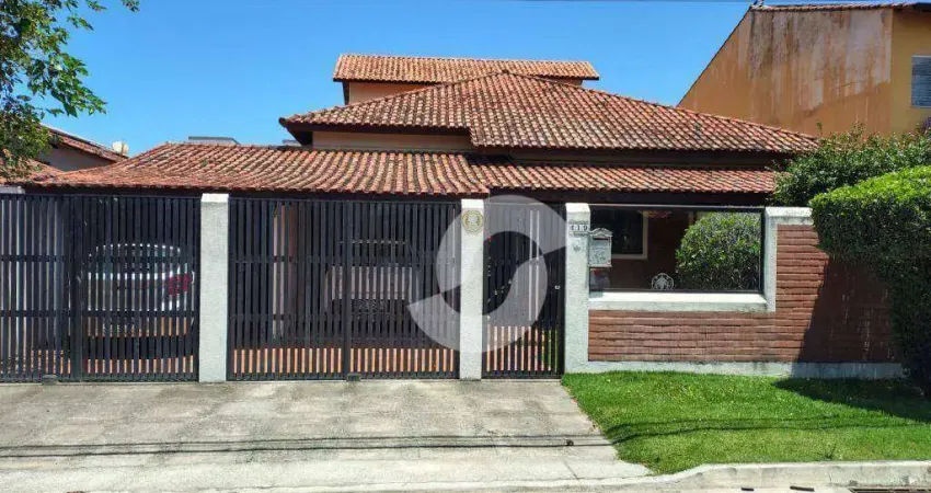 Casa com 3 dormitórios à venda, 192 m² por r$ 790.000,00 - itaipu - niterói/rj
