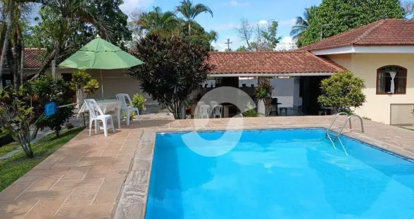 Casa com 1 dormitório à venda, 400 m² por r$ 1.200.000,00 - retiro - itaboraí/rj