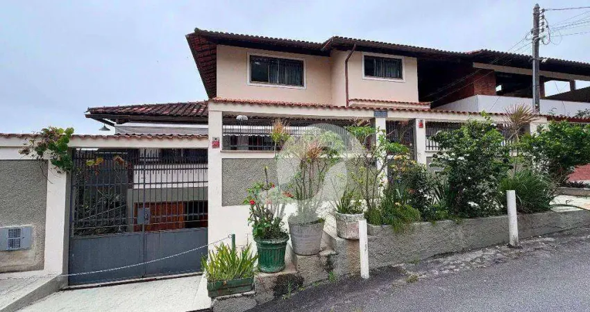 Casa com 4 dormitórios à venda, 160 m² por r$ 950.000,00 - itaipu - niterói/rj