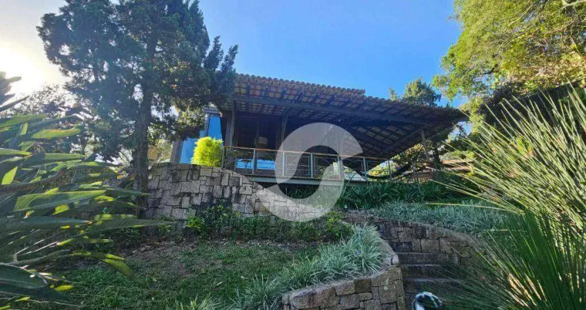 Casa com 5 dormitórios à venda, 360 m² por r$ 2.200.000,00 - badu - niterói/rj