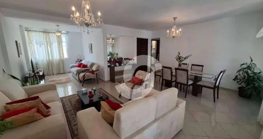 Apartamento com 3 dormitórios à venda, 161 m² por r$ 1.000.000 - icaraí - niterói/rj