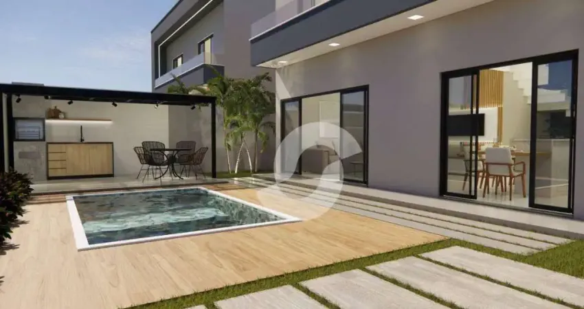 Casa com 4 dormitórios à venda, 165 m² por r$ 1.500.000,00 - itaipu - niterói/rj