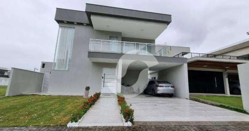 Casa com 4 dormitórios à venda, 231 m² por r$ 1.500.000,00 - chácaras de inoã (inoã) - maricá/rj