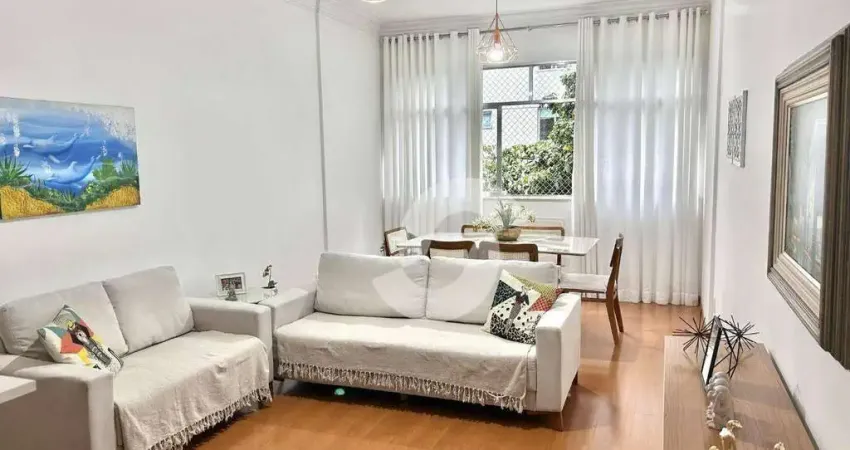 Apartamento com 2 dormitórios à venda, 72 m² por r$ 640.000,00 - icaraí - niterói/rj