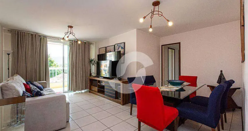 Apartamento com 4 dormitórios à venda, 160 m² por r$ 850.000,00 - itaipu - niterói/rj