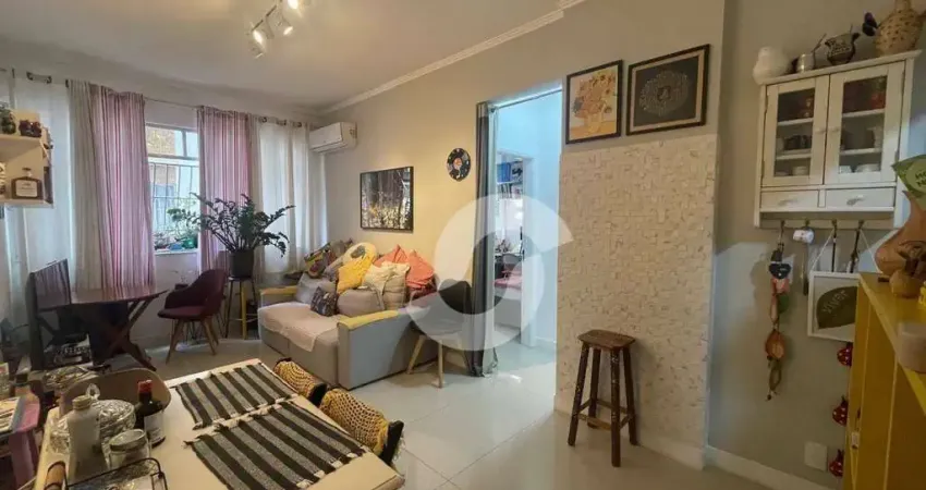 Apartamento com 2 dormitórios à venda, 80 m² por r$ 650.000,00 - icaraí - niterói/rj