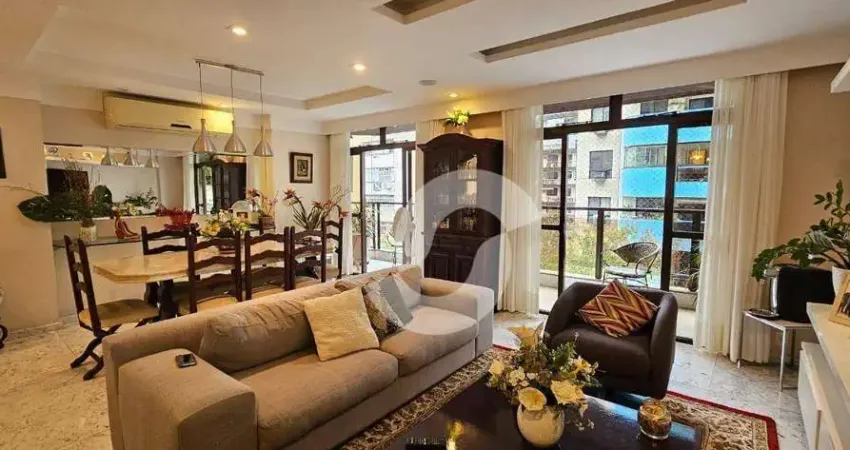 Apartamento com 4 dormitórios à venda, 173 m² por r$ 1.900.000,00 - icaraí - niterói/rj