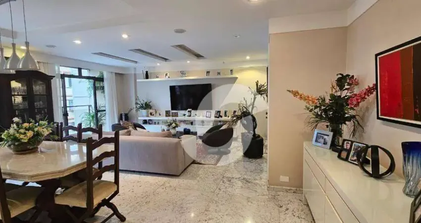 Apartamento com 4 dormitórios à venda, 173 m² por r$ 1.975.000,00 - icaraí - niterói/rj