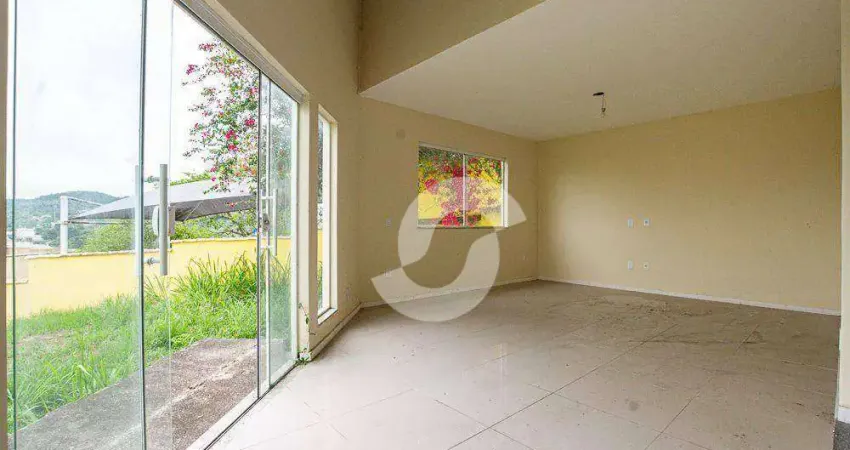 Casa em condomínio novíssima , primeira locação com 3 dormitórios à venda por r$ 680.000 - matapaca - niterói/rj