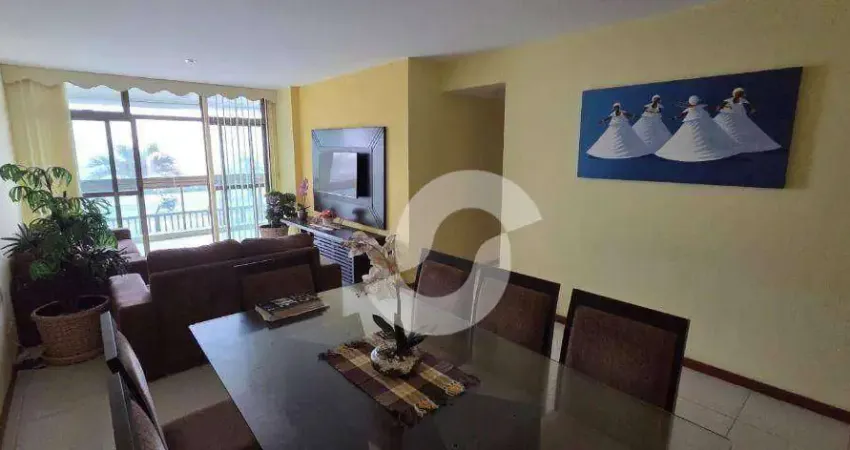 Apartamento com 3 dormitórios à venda, 127 m² por r$ 1.450.000,00 - piratininga - niterói/rj
